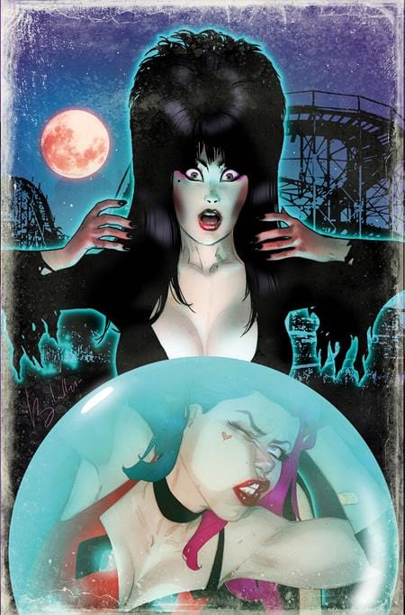 Harley Quinn X Elvira #1 (Cover N - 1:10 Incentive - Ben Caldwell 'Virgin')