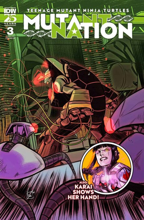Teenage Mutant Ninja Turtles: Mutant Nation #3 (Cover B)