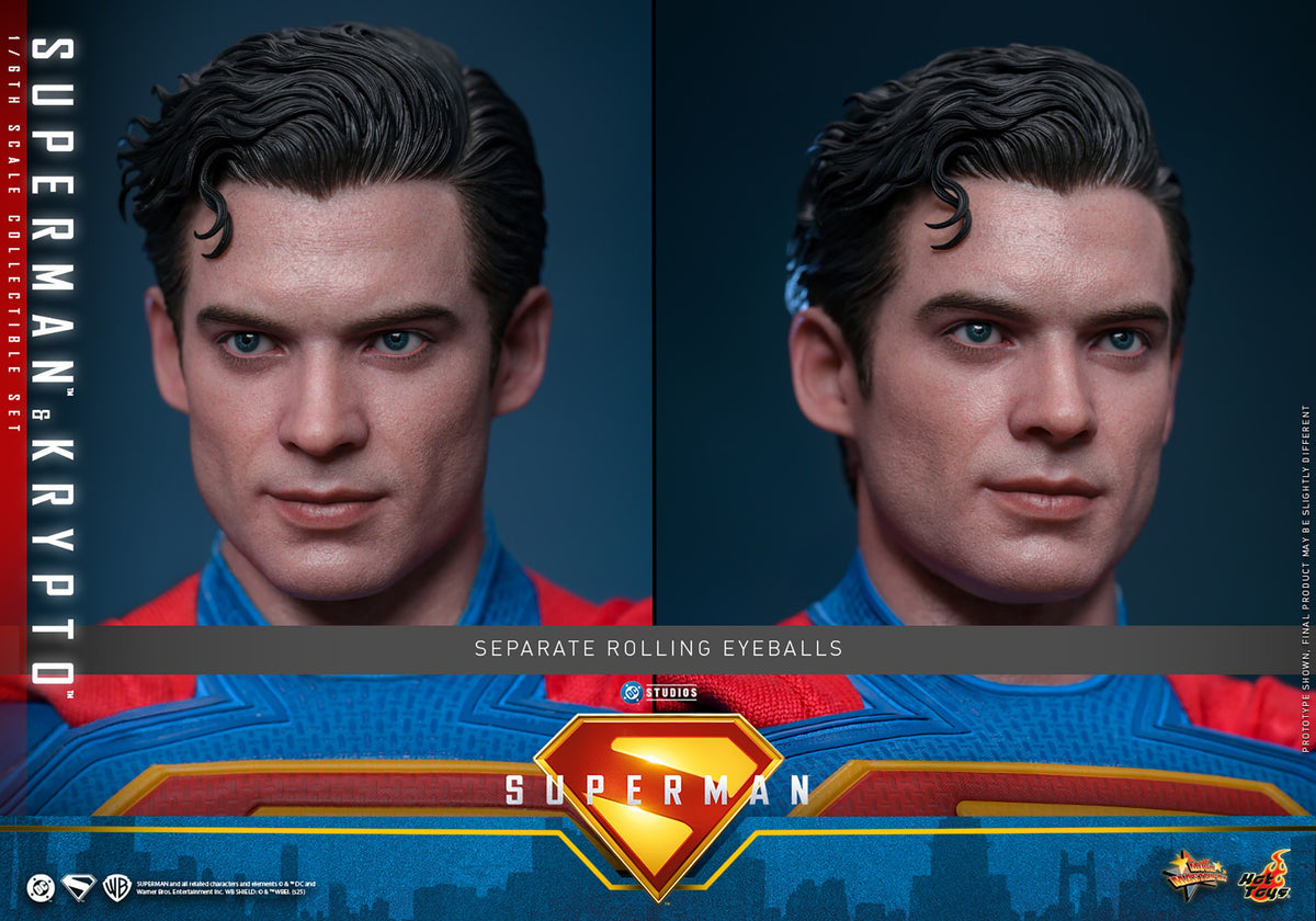 Hot Toys - Superman (2026) - 1:6 Scale Superman & Krypto (MMS812)