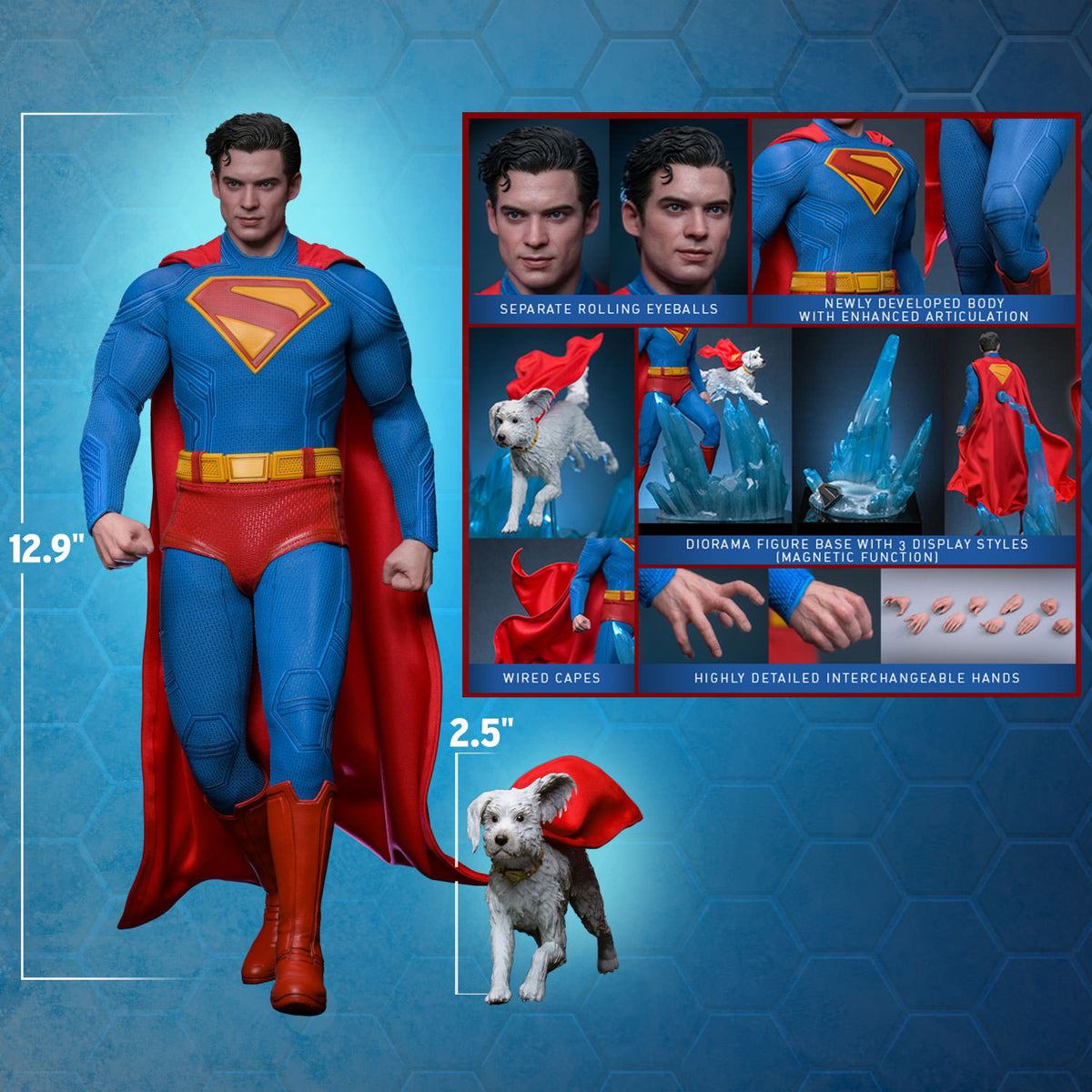 Hot Toys - Superman (2026) - 1:6 Scale Superman & Krypto (MMS812)