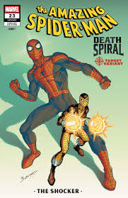 The Amazing Spider-Man #23 (Mark Bagley Death Spiral Target Variant)