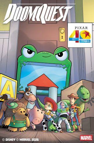 Doomquest #4 Paco Medina Pixar 40th Variant