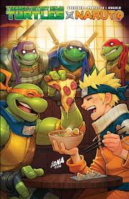 Teenage Mutant Ninja Turtles x Naruto (Direct Market Cover)