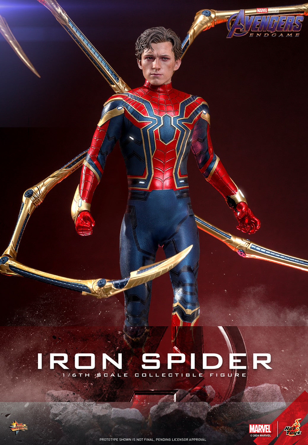 Hot Toys - Avengers Endgame - 1:6 Scale Iron Spider (MMS761)