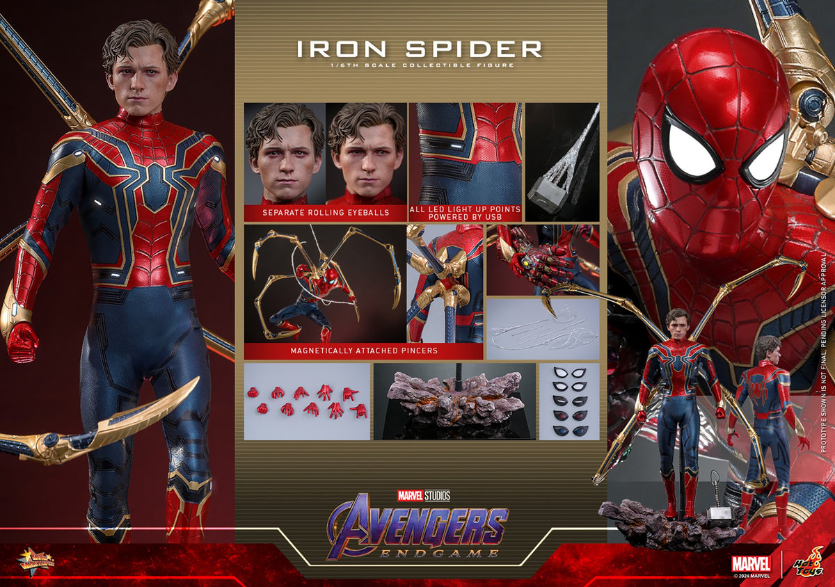 Hot Toys - Avengers Endgame - 1:6 Scale Iron Spider (MMS761)