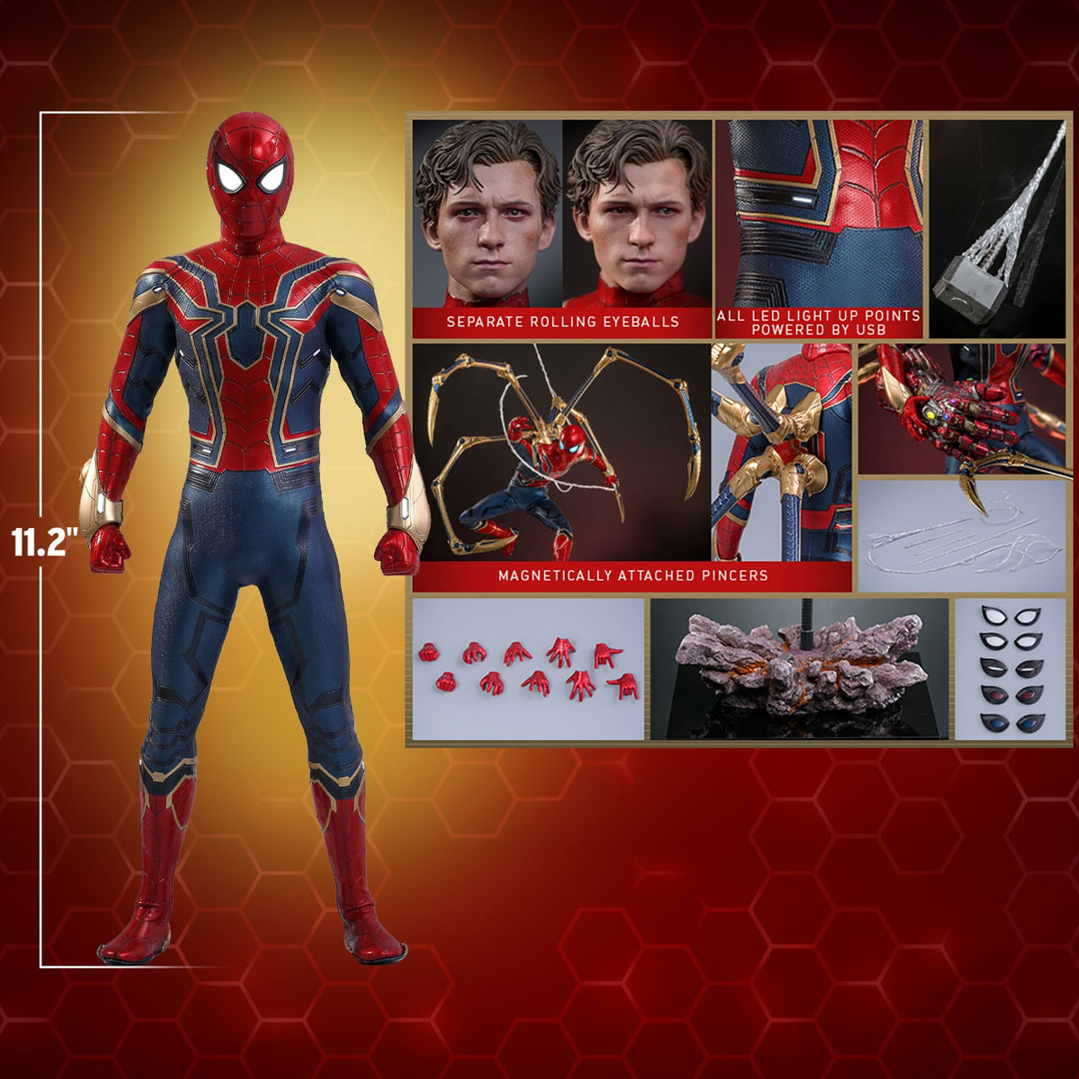 Hot Toys - Avengers Endgame - 1:6 Scale Iron Spider (MMS761)