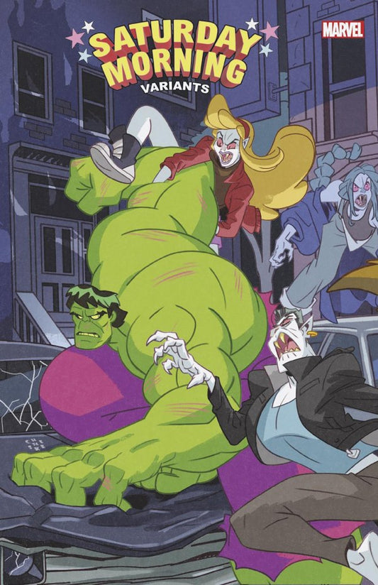 Hulk: Blood Hunt #1 (Saturday Morning Cover)