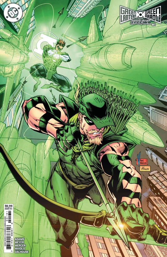 Green Lantern/Green Arrow: Worlds Finest Special #1 (V. Ken Marion Cover)