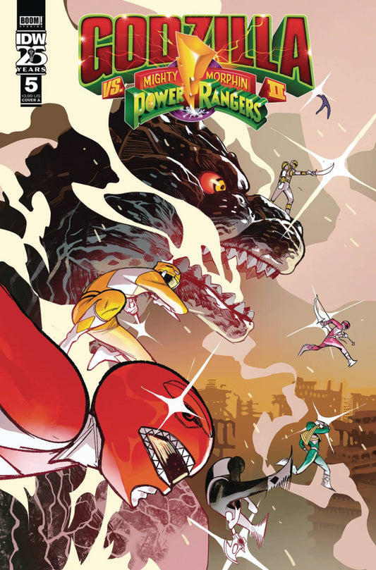 Godzilla vs The Mighty Morphin Power Rangers II #5 (Cover A)