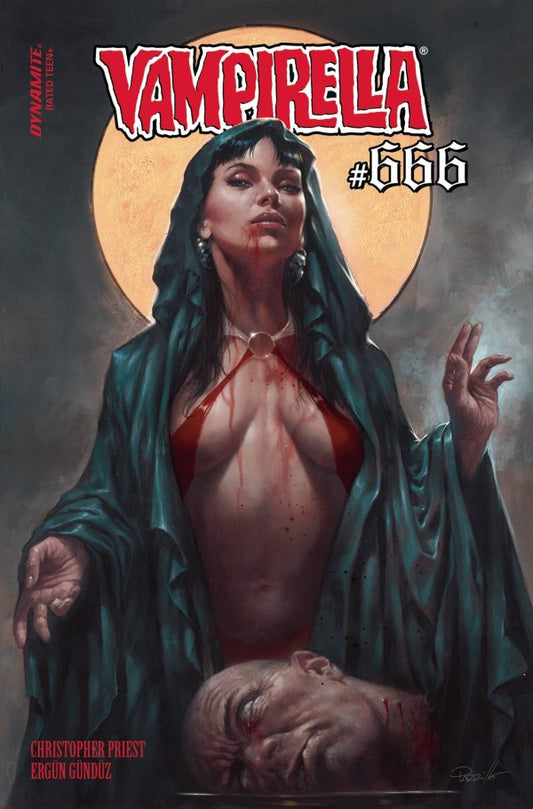 Vampirella #666 (Parillo Foil Cover) - Signed by Priest and Barrucci