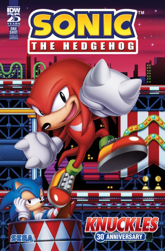 Sonic The Hedgehog: Knuckles' 30th Anniversary Special (Cover B)