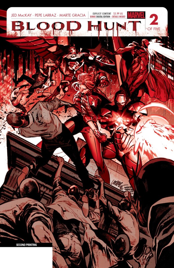 Blood Hunt: Red Band #2 (2nd Printing)