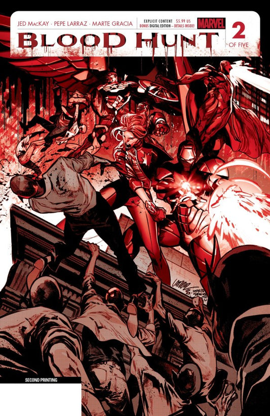 Blood Hunt: Red Band #2 (2nd Printing)