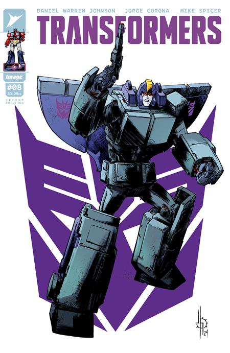 Transformers #8 (2nd Printing - Cover A)