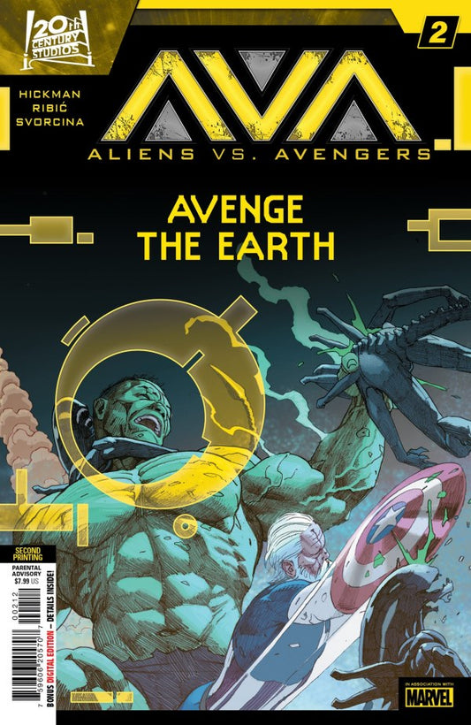 Aliens vs. Avengers #2 (2nd Printing)