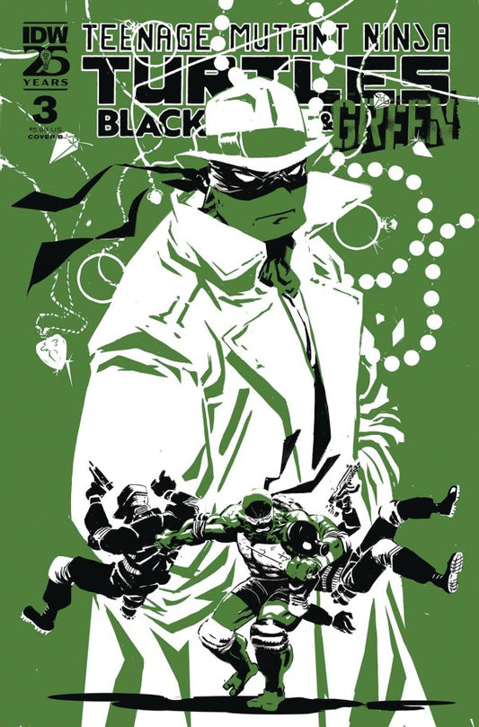 TMNT: Black, White and Green #3 (Cover B)