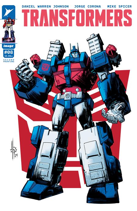 Transformers #8 (2nd Printing - Cover B)