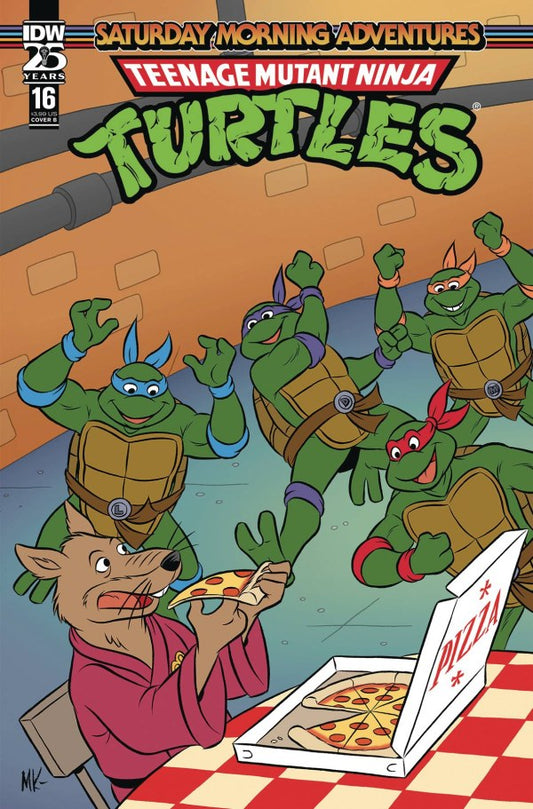 TMNT: Saturday Morning Adventures #16 (Cover B)