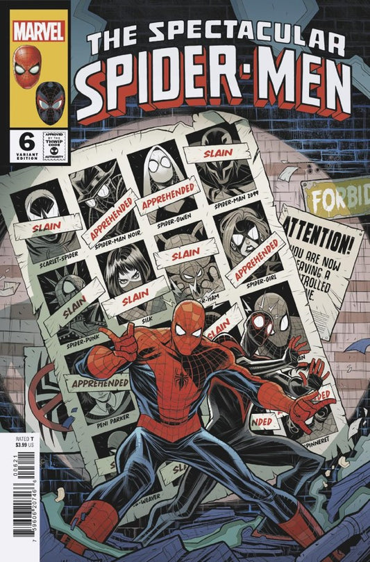 The Spectacular Spider-Men #6 (Torque Cover)