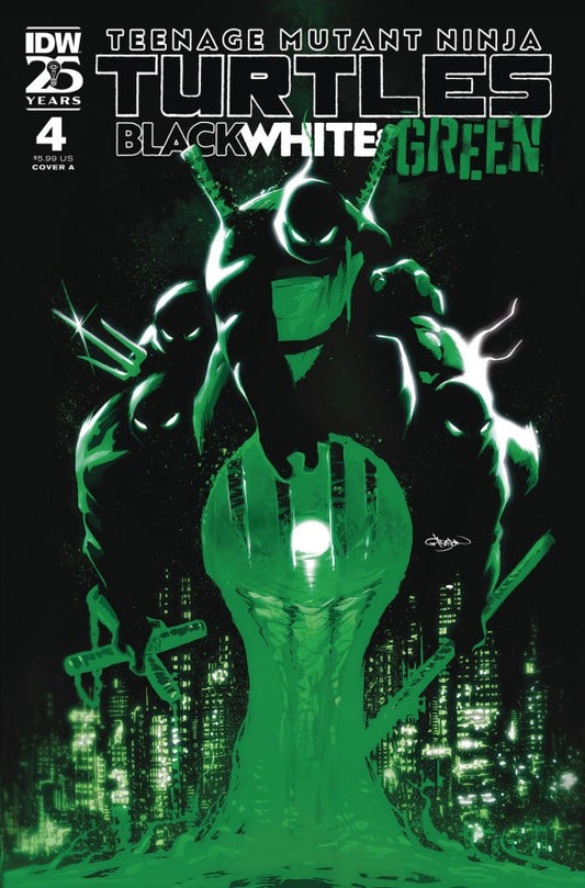 TMNT: Black, White and Green #4