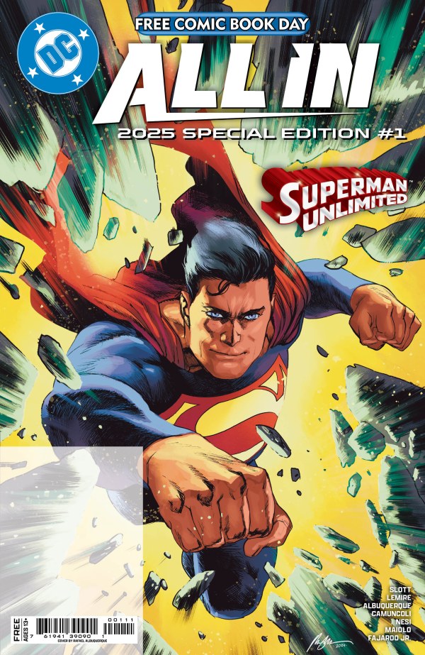 FCBD 2025 DC All In Special Edition (Foil Cover)