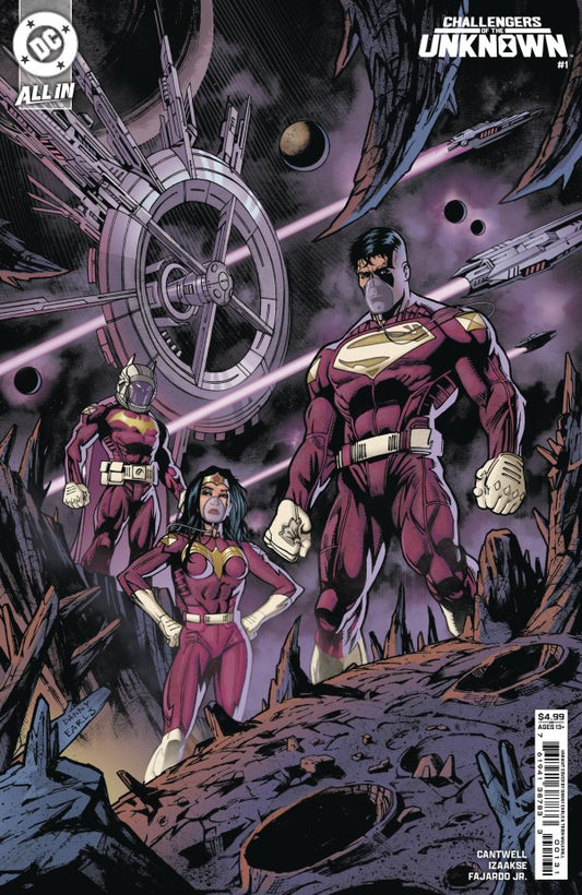 Challengers of the Unknown #1 (Danny Earls Cover)