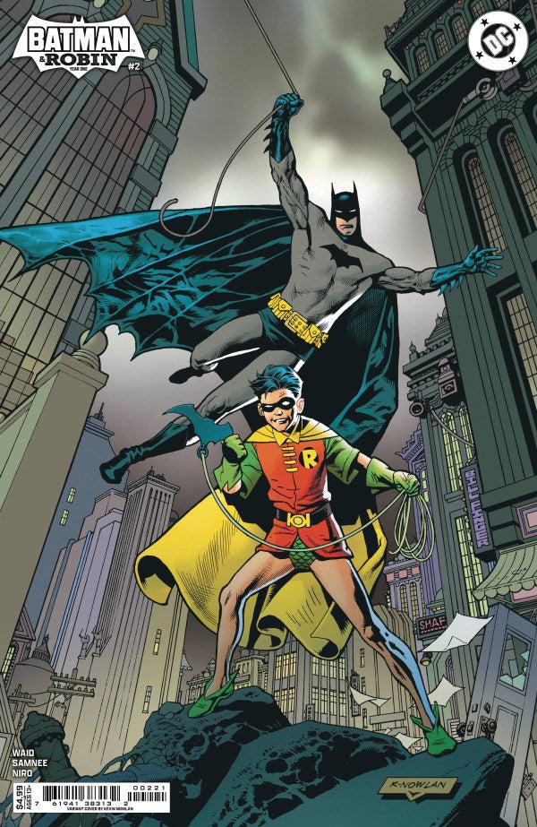 Batman and Robin: Year One #2 (Kevin Nowlan Cover)