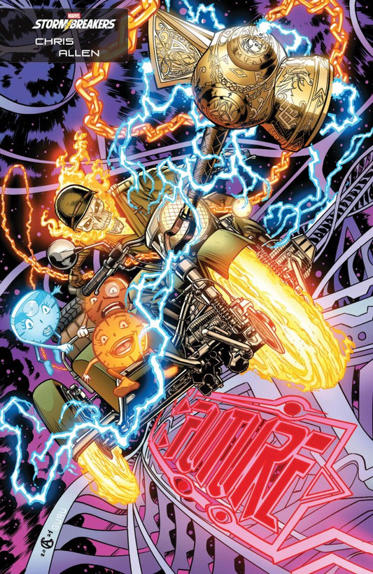 Hellhunters #1 (Chris Allen Stormbreakers Cover)