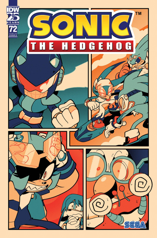 Sonic The Hedgehog #72 (Cover B)