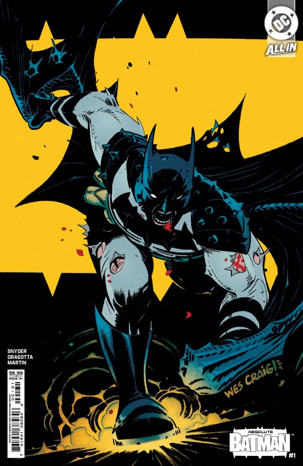 Absolute Batman #1 (Wes Craig Cover)