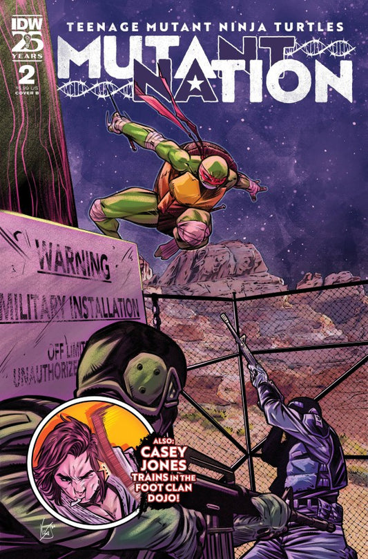 Teenage Mutant Ninja Turtles: Mutant Nation #2 (Cover B)