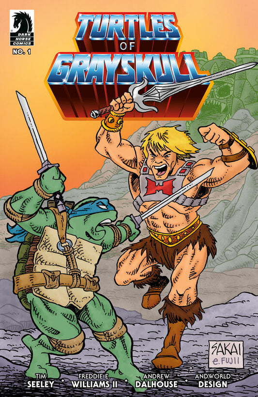 Masters of the Universe/TMNT: Turtles of Grayskull #1 (Cover B)