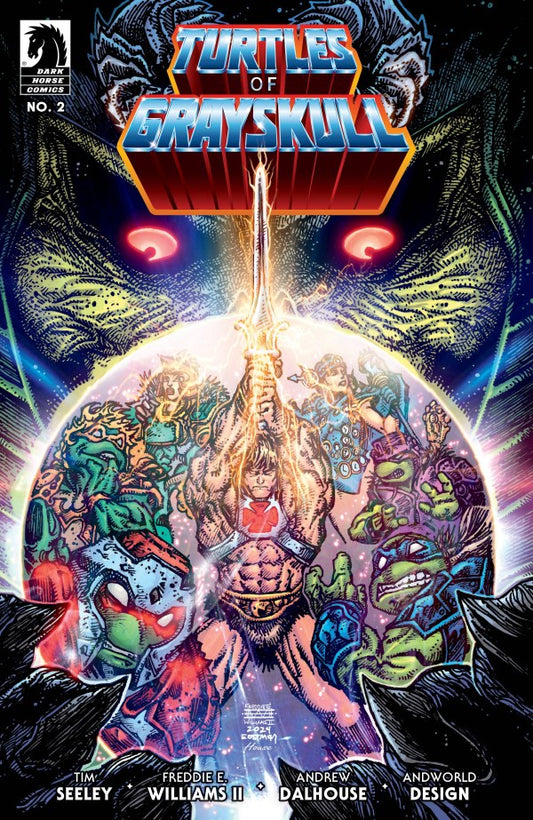 Masters of the Universe/TMNT: Turtles of Grayskull #2 (Cover B)