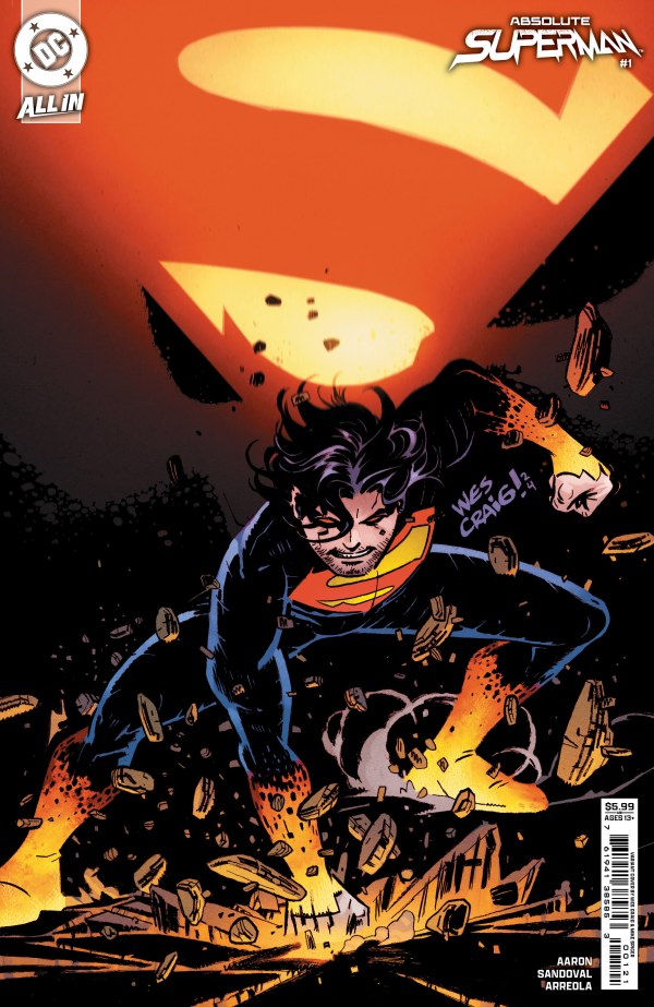 Absolute Superman #1 (Wes Craig Cover)