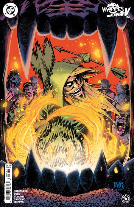 DC vs. Vampires: World War V #3 (Daniel Bayliss Cover)