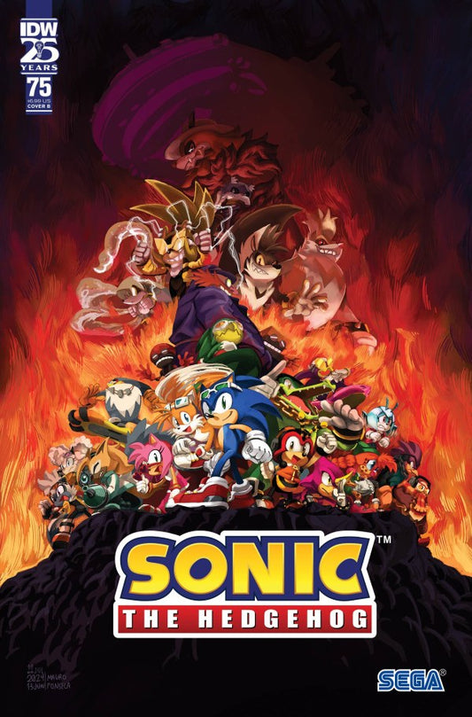 Sonic The Hedgehog #75 (Cover B)