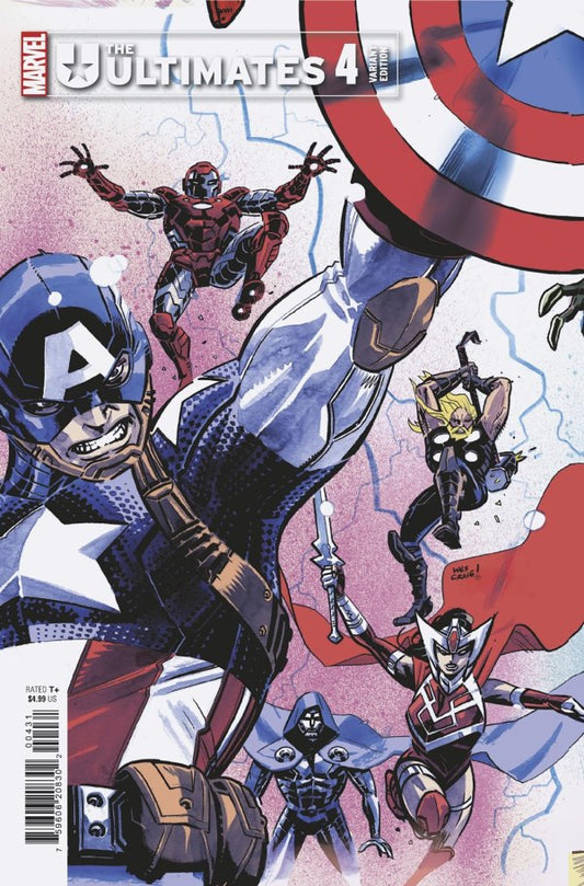 Ultimates #4 (Wes Craig Cover)