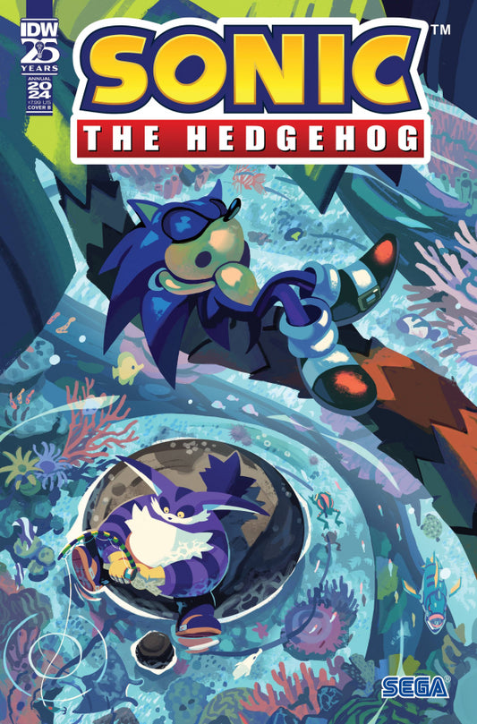 Sonic The Hedgehog: Annual 2024 (Cover B)