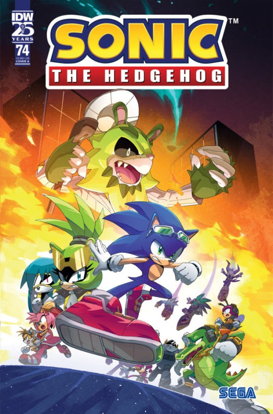 Sonic The Hedgehog #74 (Cover A)