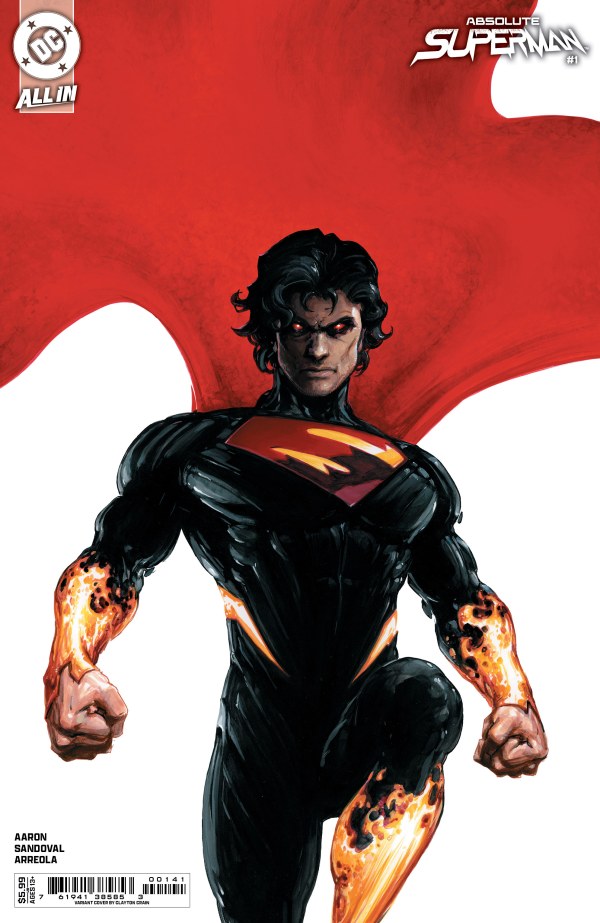 Absolute Superman #1 (Clayton Crain Cover)