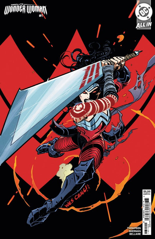 Absolute Wonder Woman #1 (Wes Craig Cover)