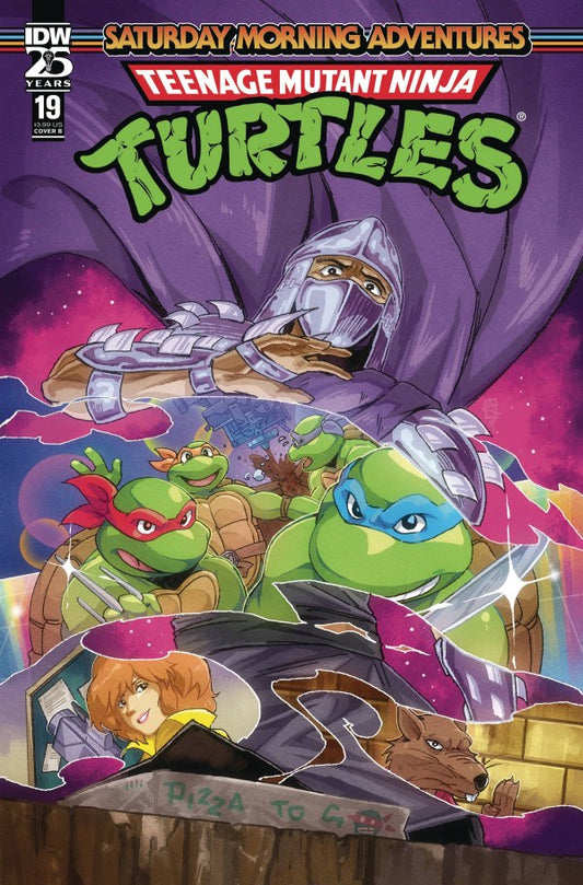 TMNT: Saturday Morning Adventures #19 (Cover B)