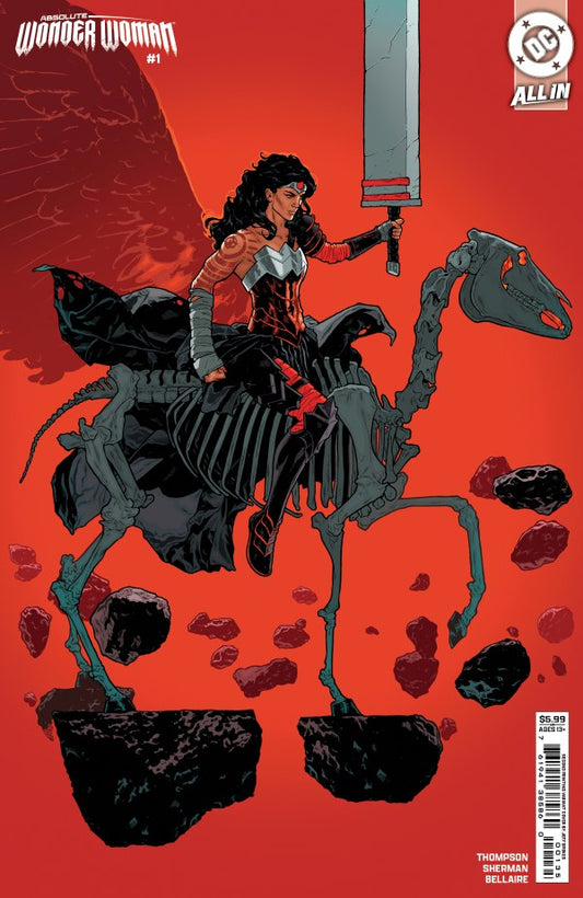 Absolute Wonder Woman #1 (2nd Printing - Jeffrey Spokes Cover)