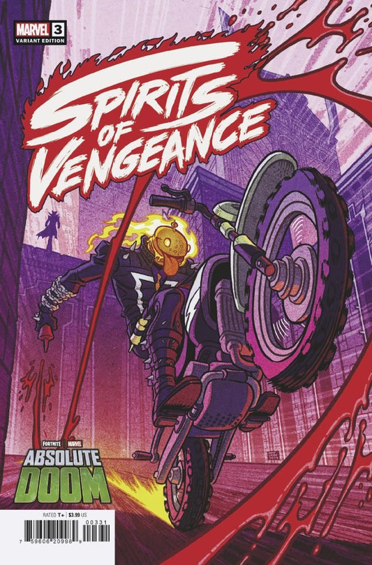 Spirits of Vengeance #3 (Afu Chan Cover)