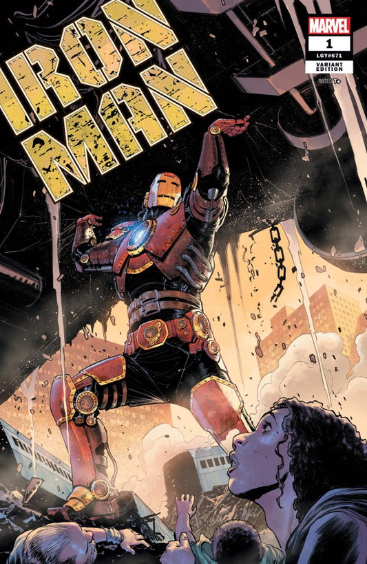 Iron Man #1 (Sumit Kumar Cover)