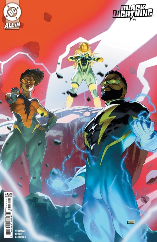 Black Lightning #1 (Taurin Clarke Cover)