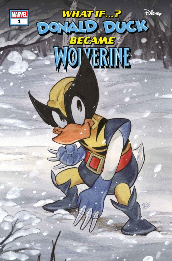 Marvel & Disney: What If? Donald Duck Became Wolverine? #1 (Peach Momoko Cover)