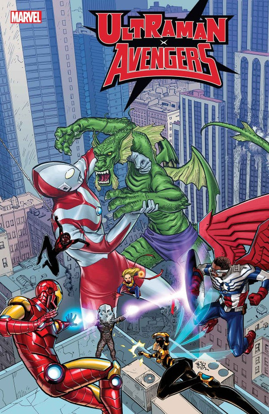 Ultraman X The Avengers #1 (EJ Su Cover)