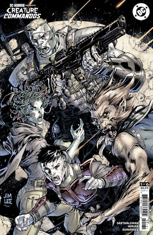 DC Horror Presents: Creature Commandos #1 (Jim Lee Cover)