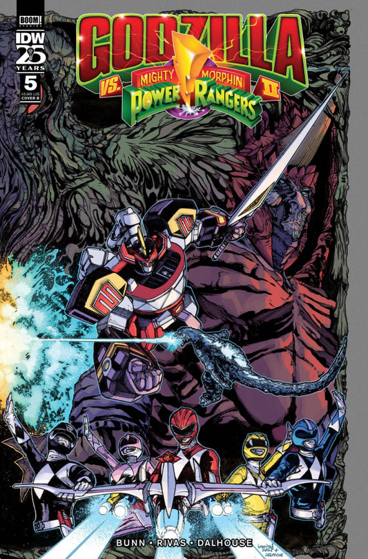 Godzilla vs The Mighty Morphin Power Rangers II #5 (Cover B)